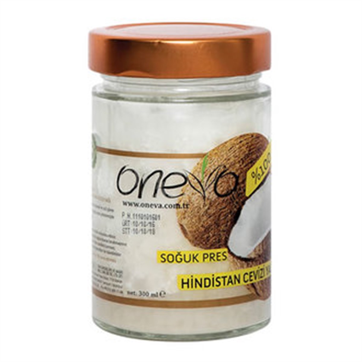 Oneva Hindistan Cevizi Yağı 300ml