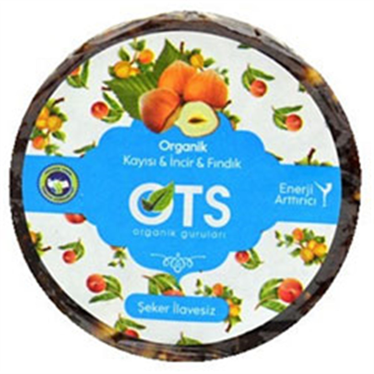 OTS Organik Glutensiz Enerji Diski (Kayısı, İncir ve Fındık) 25gr