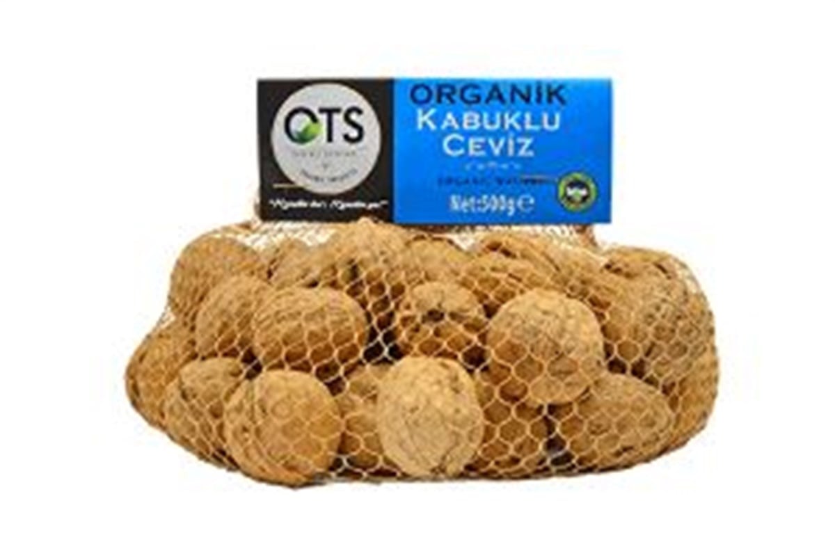 OTS Organik Kabuklu Ceviz 500gr