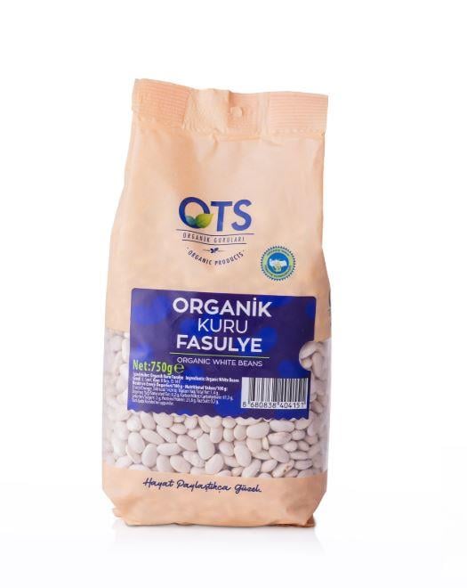 OTS Organik Kuru Fasulye 750 grGlutensiz Ürünler