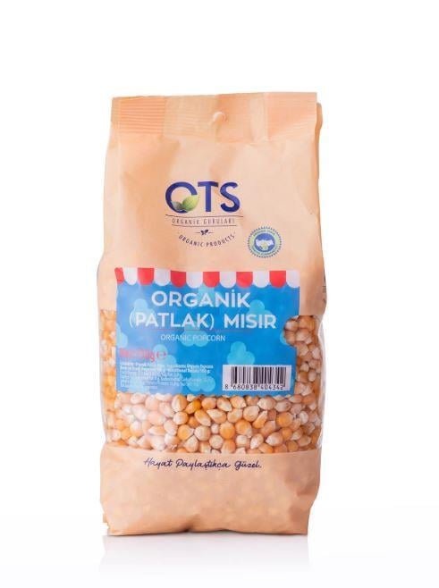 OTS Organik Patlak Mısır (Patlayan Mısır Cin) 750grGlutensiz Ürünler