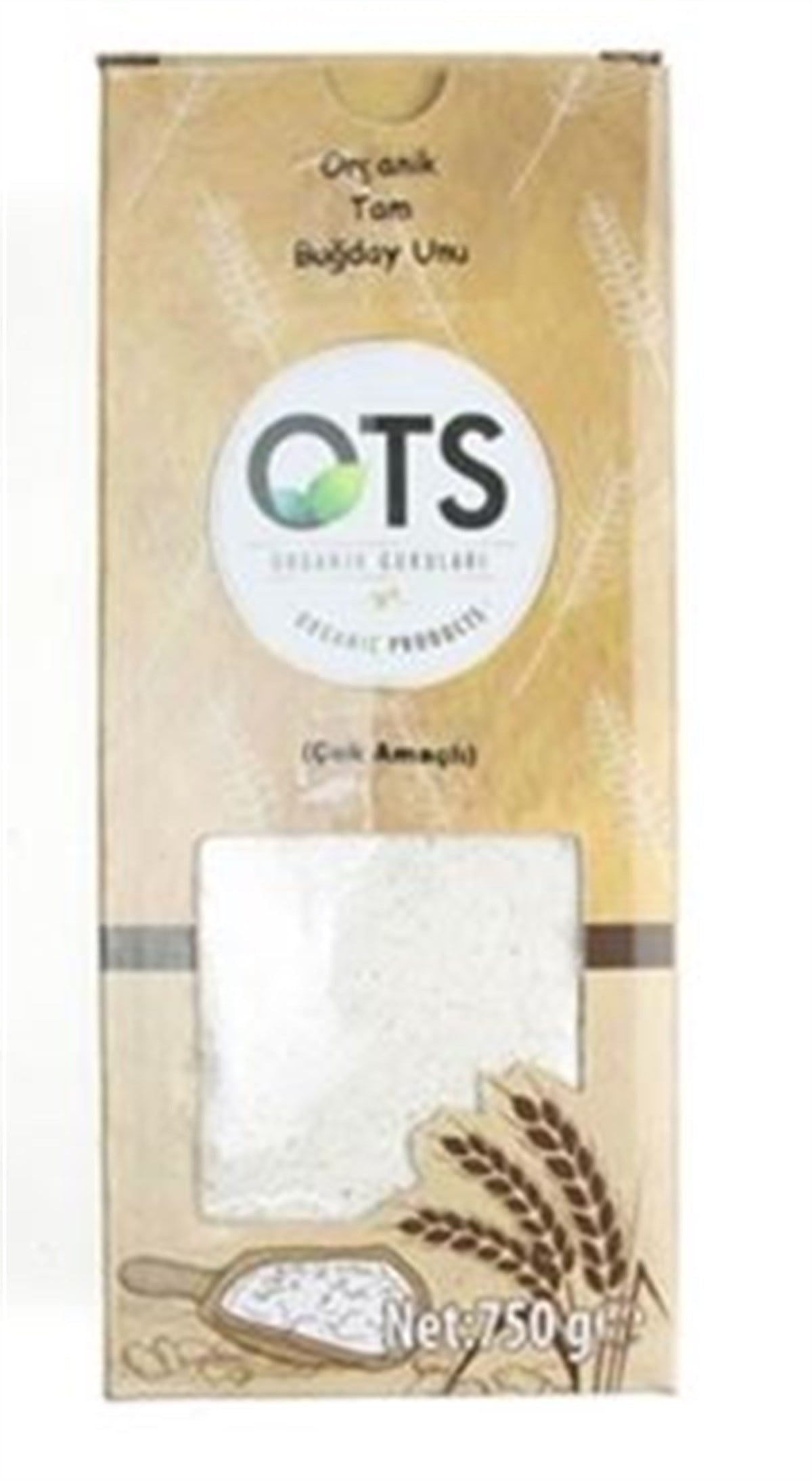 OTS Organik Tam Buğday Unu (Çok Amaçlı) 750grOrganik Ürünler