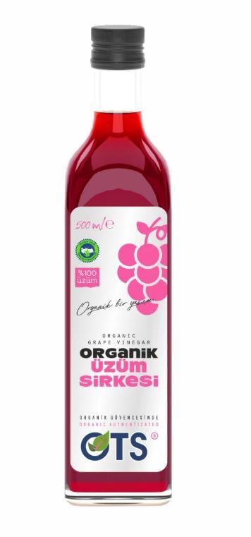 OTS Organik Üzüm Sirkesi 500mlOrganik Ürünler