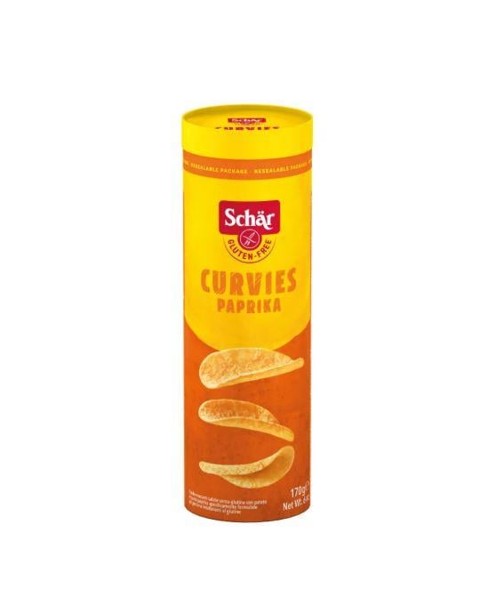Schar Curvies Paprika Glutensiz Cips 170 grGlutensiz Ürünler