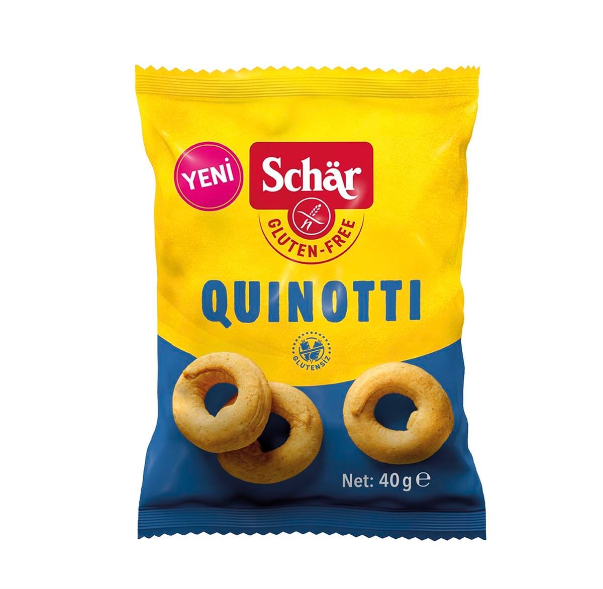 Schar Quinotti Glutensiz Kraker 40 grGlutensiz Ürünler