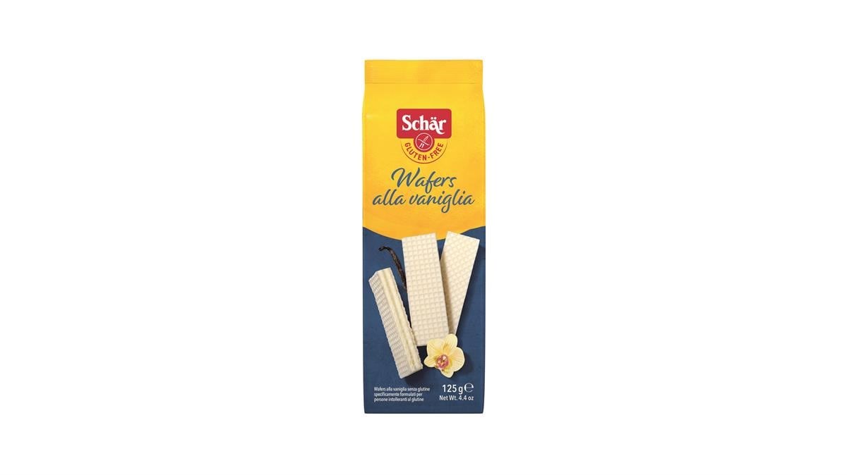 Schar Wafers Vanilyalı Gofret 125 grGlutensiz Ürünler