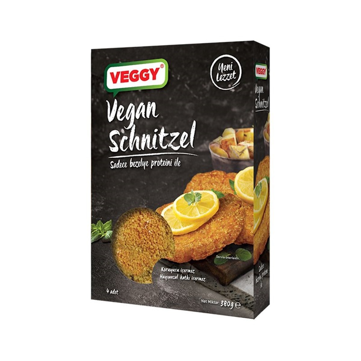 Veggy Vegan Schnitzel 380grVegan Ürünler