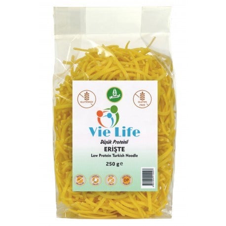 Vie Life Düşük Proteinli Erişte 250 gGlutensiz Ürünler