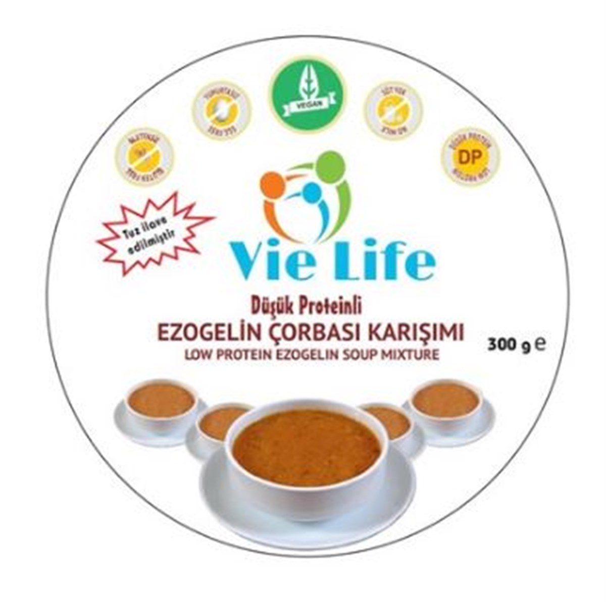 Vie Life Düşük Proteinli Ezogelin Çorbası Karışımı 300g