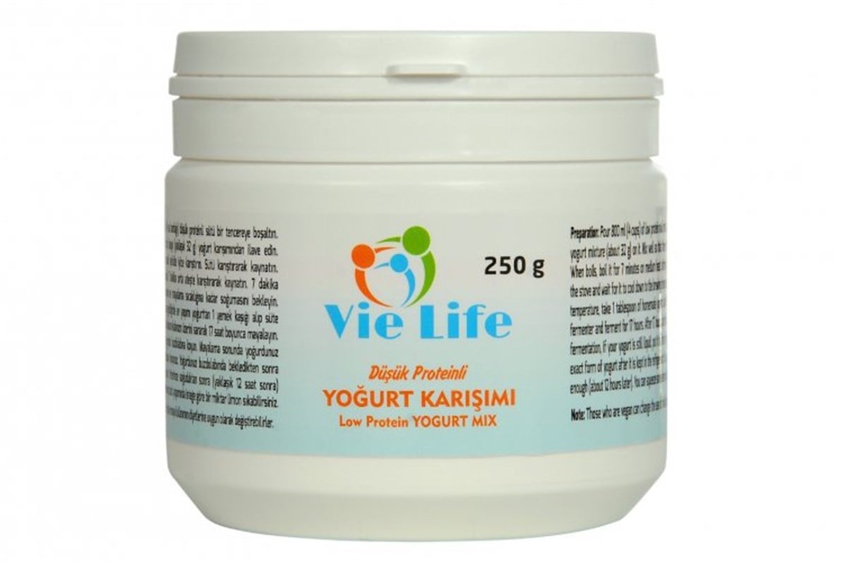 Vie Life Düşük Proteinli Yoğurt Karışımı 250 GramDüşük Proteinli Ürünler