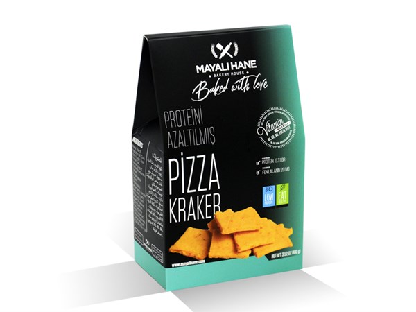 Mayalıhane Proteini Azaltılmış Pizza Kraker 100 gr