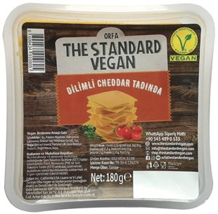  The Standart Vegan Orfa Düşük Proteinli Dilimli Cheddar Tadında Peynir 130 gDüşük Proteinli Ürünler
