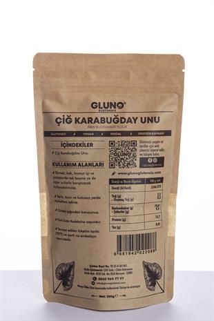 Gluno Glutensiz Karabuğday Unu 250 grGlutensiz Ürünler