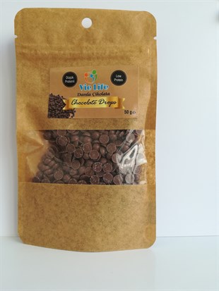 Vie Life Düşük Proteinli ve Glutensiz Damla Çikolata 50gGlutensiz Ürünler