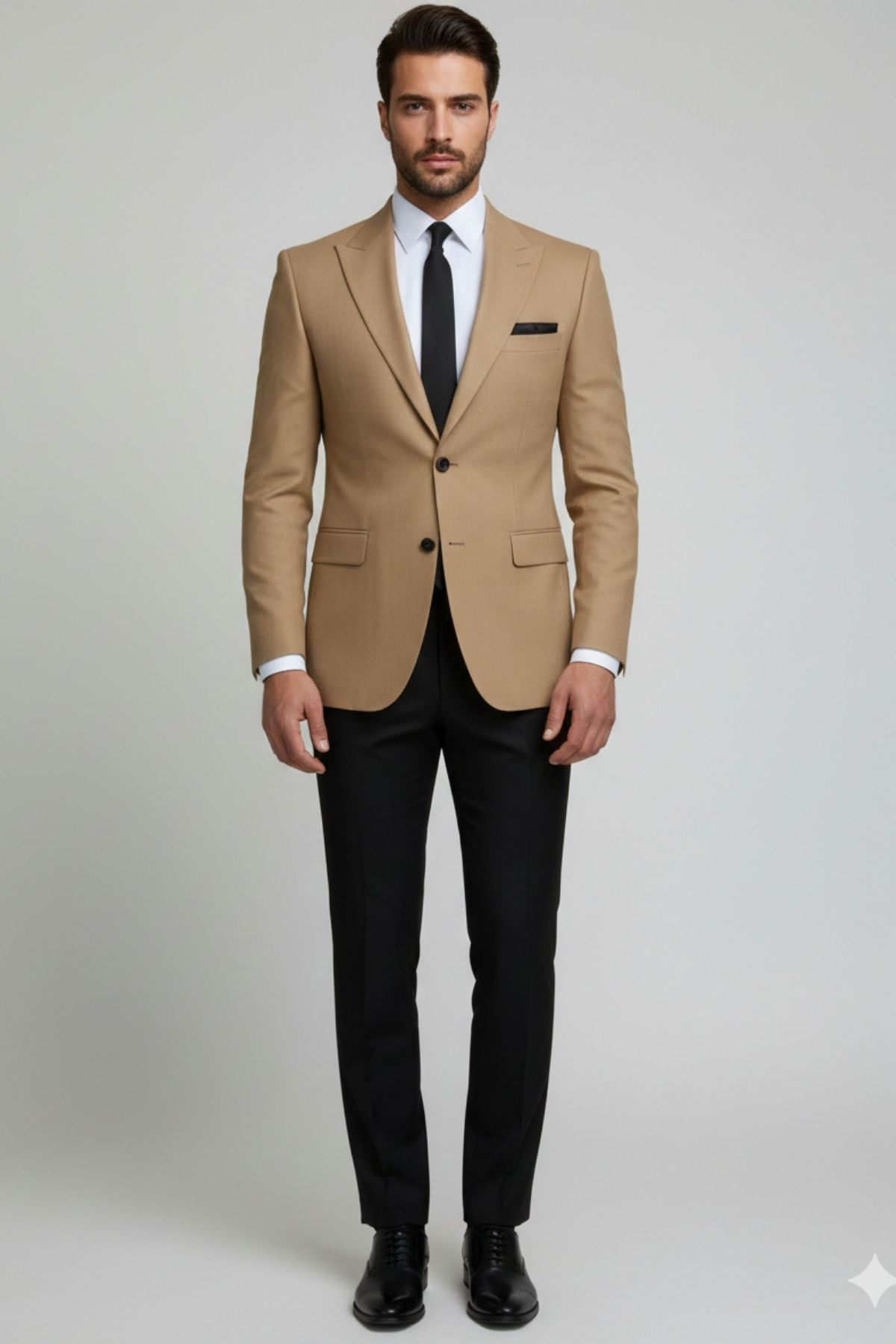 Taba Slim Fit Blazer Erkek Ceket HT1021