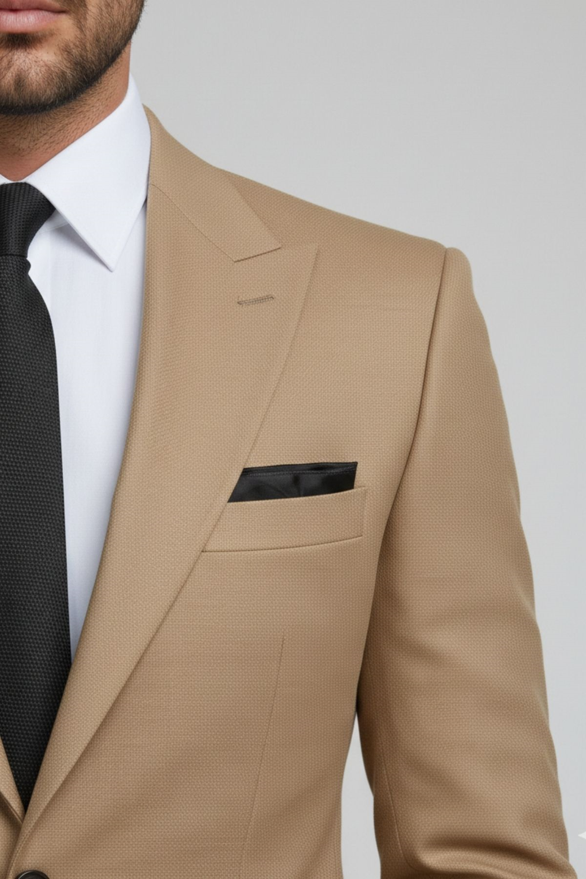 Taba Slim Fit Blazer Erkek Ceket HT1021