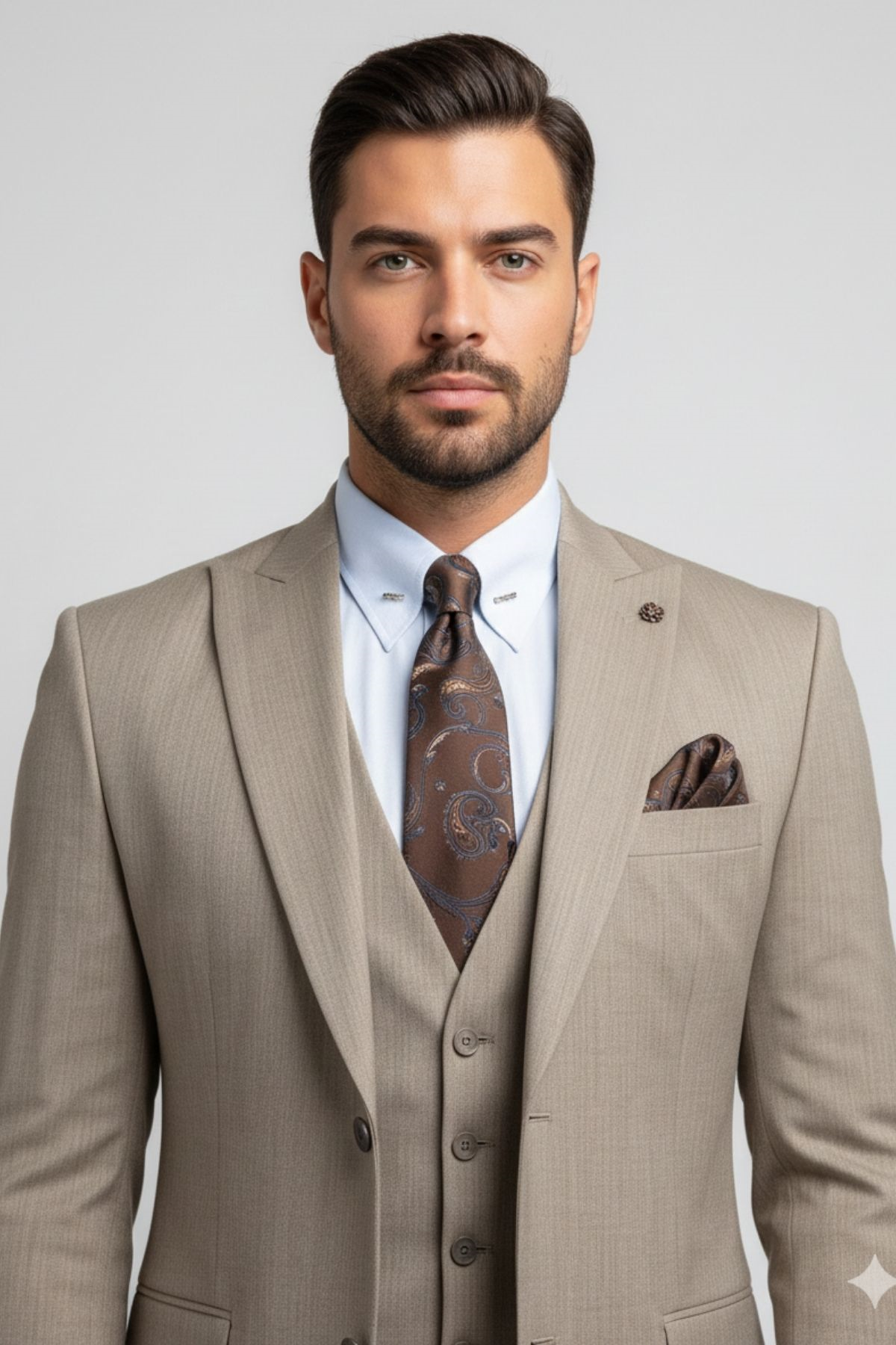 Vizon Slim Fit Pantolon Yelek Ceket Takım Elbise HT1002