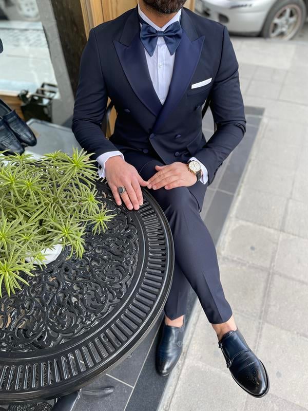 lacivert-slim-fit-kruvaze-yaka