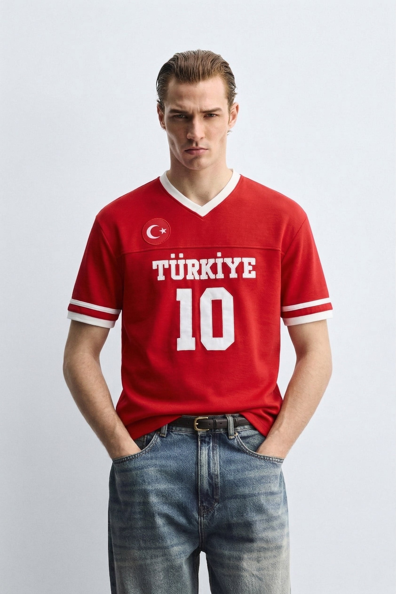 Klasik Türkiye - Kırmızı | Oversize