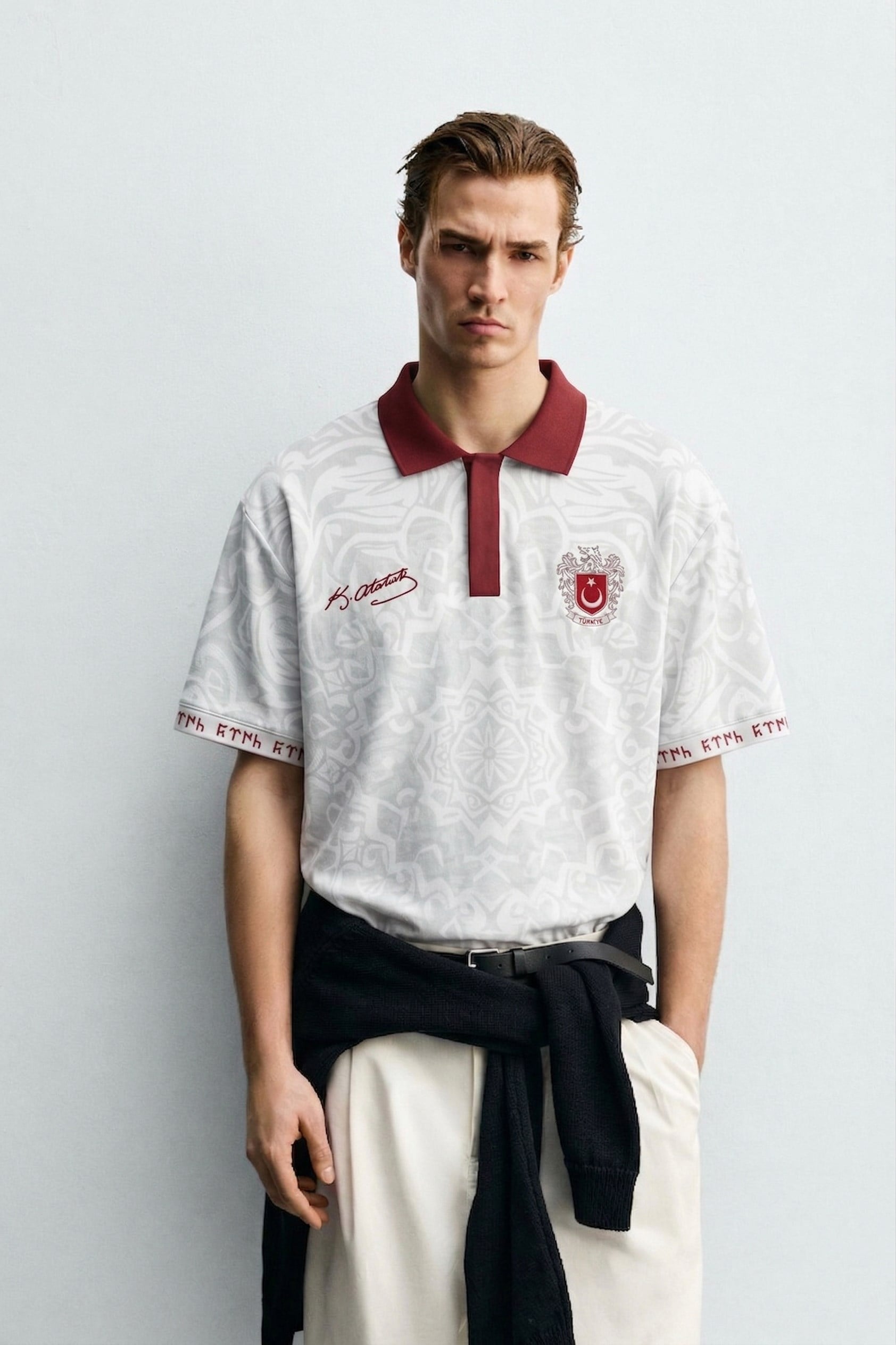 Türkiye Retro - Beyaz | Oversize