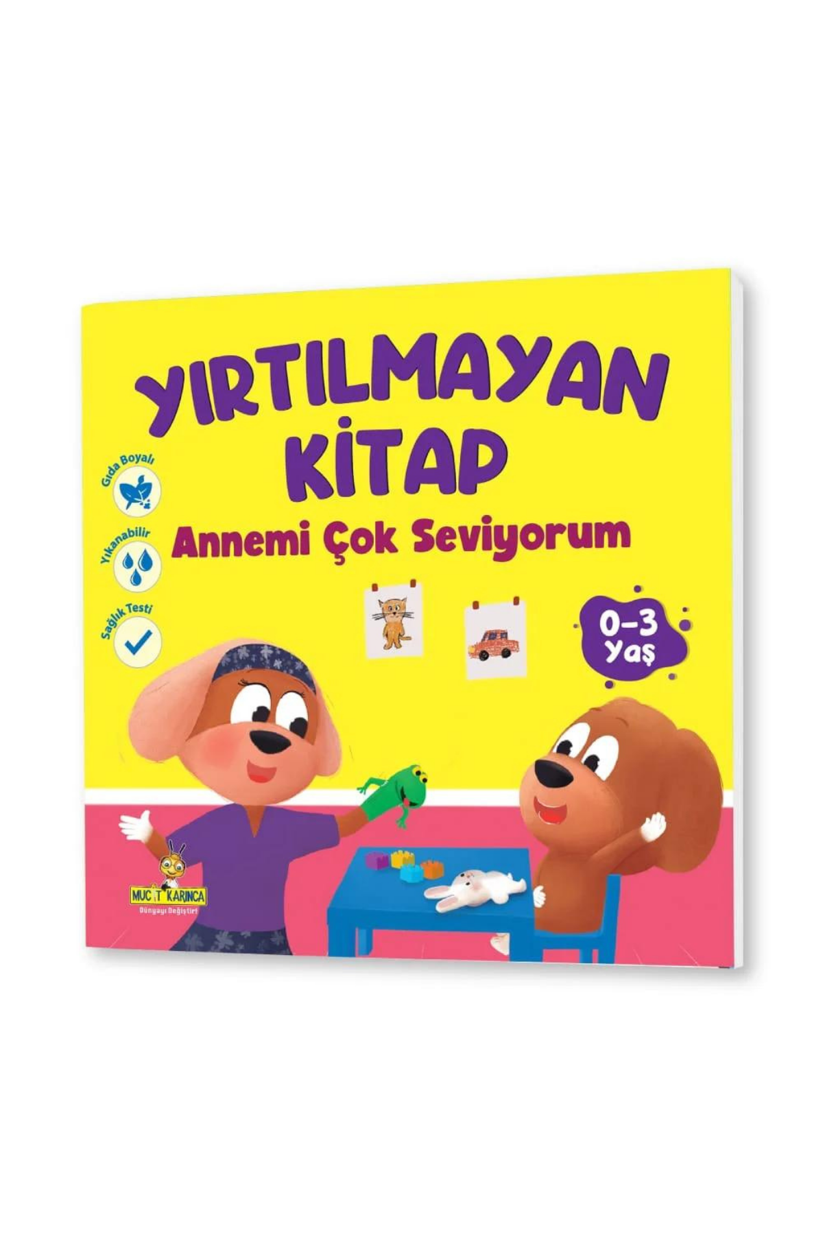 Yırtılmayan Kitap Serisi (Çiğnenebilir, Yıkanabilir, Yırtılmaz, Gıda Boyalı) – Ceviz