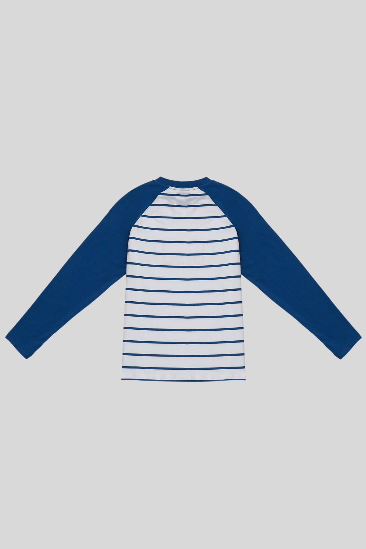 Benetton Erkek Çocuk Mavi Mix Çizgili T-shirt