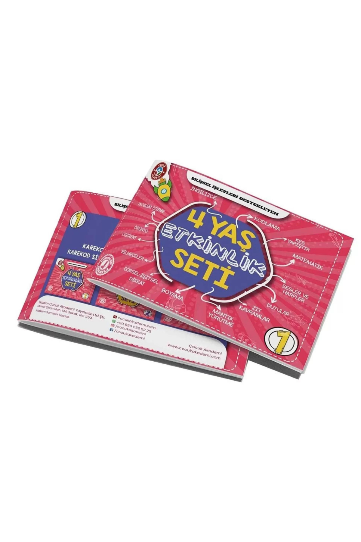 4 Yaş Etkinlik Seti Çocuk Akademi