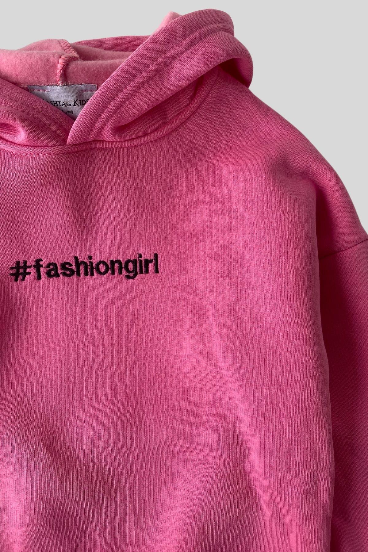Fashion Girl Kız Çocuk Takım Pembe