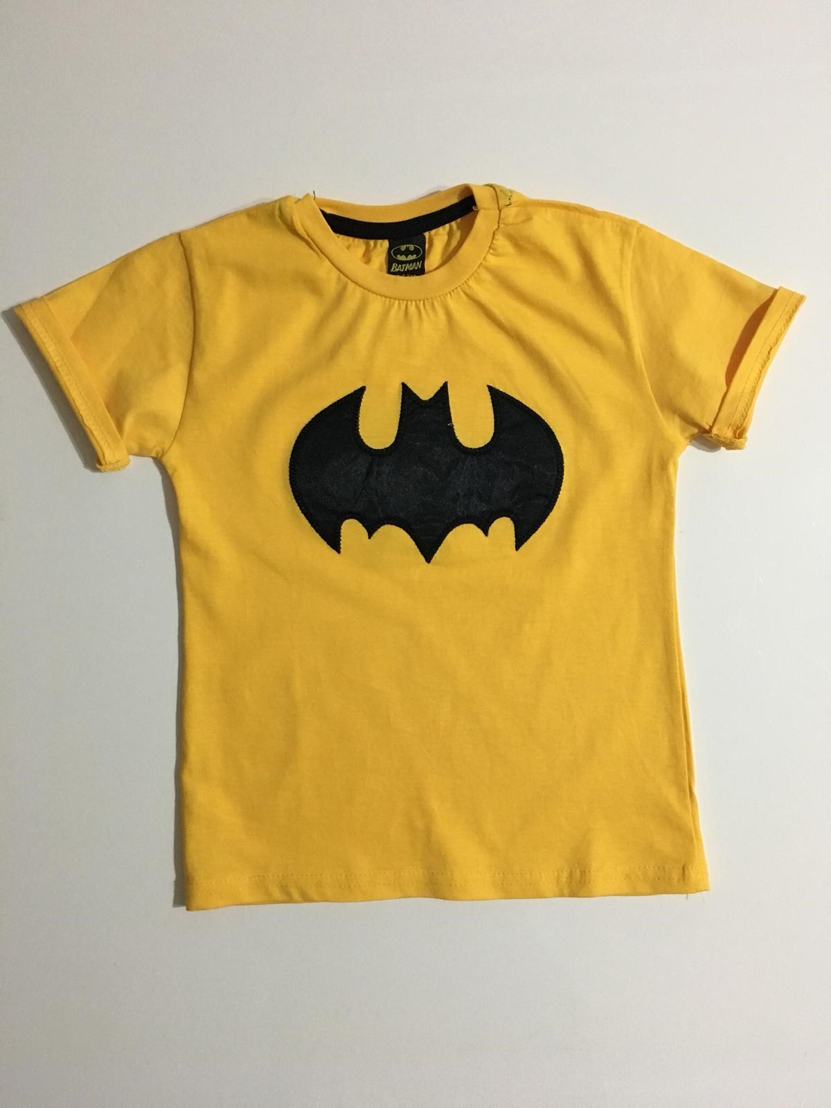 Batman Aplikeli Tek Tshirt