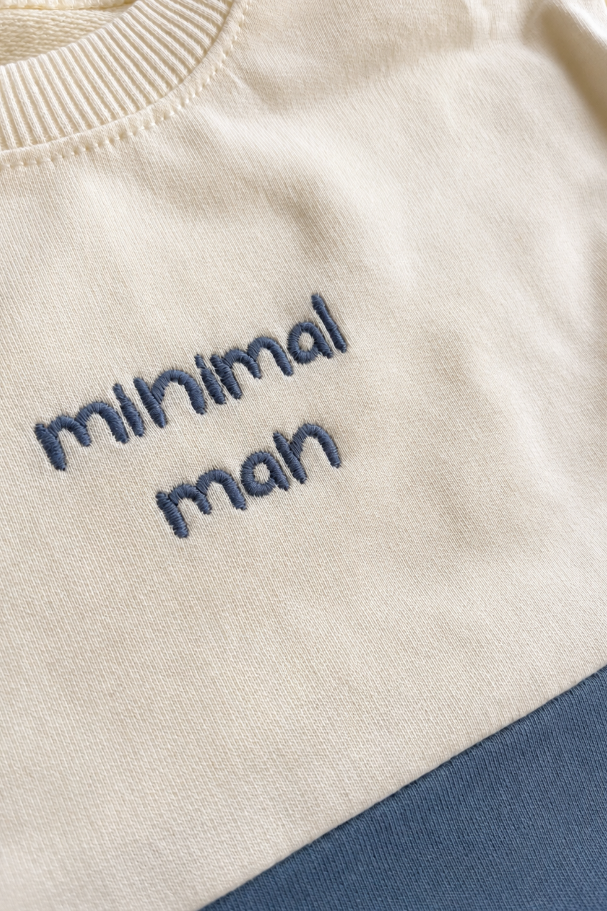 6 Ay - 6 Yaş Minimal Man Pötikare Detay Erkek Çocuk Takım Mavi
