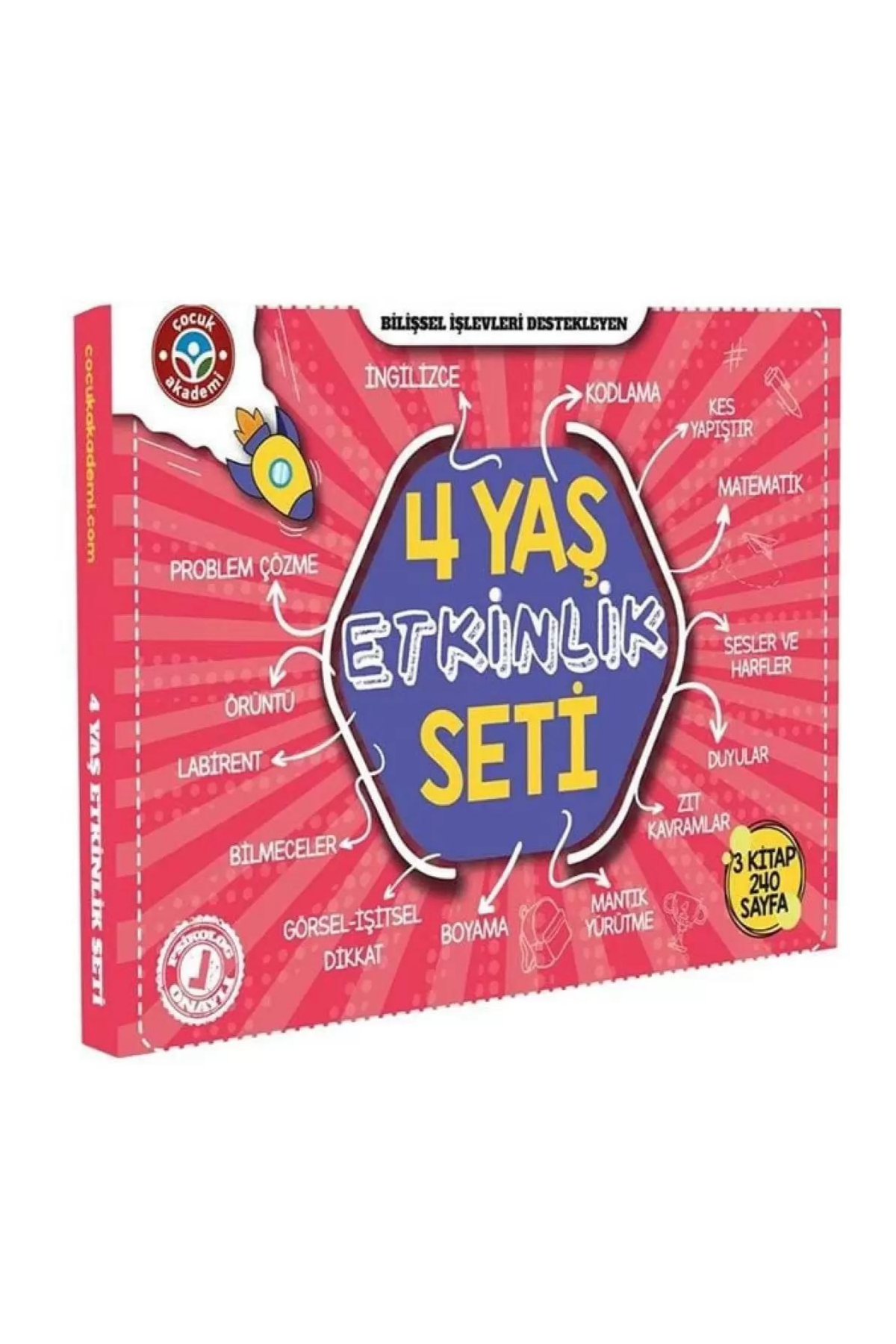 4 Yaş Etkinlik Seti Çocuk Akademi
