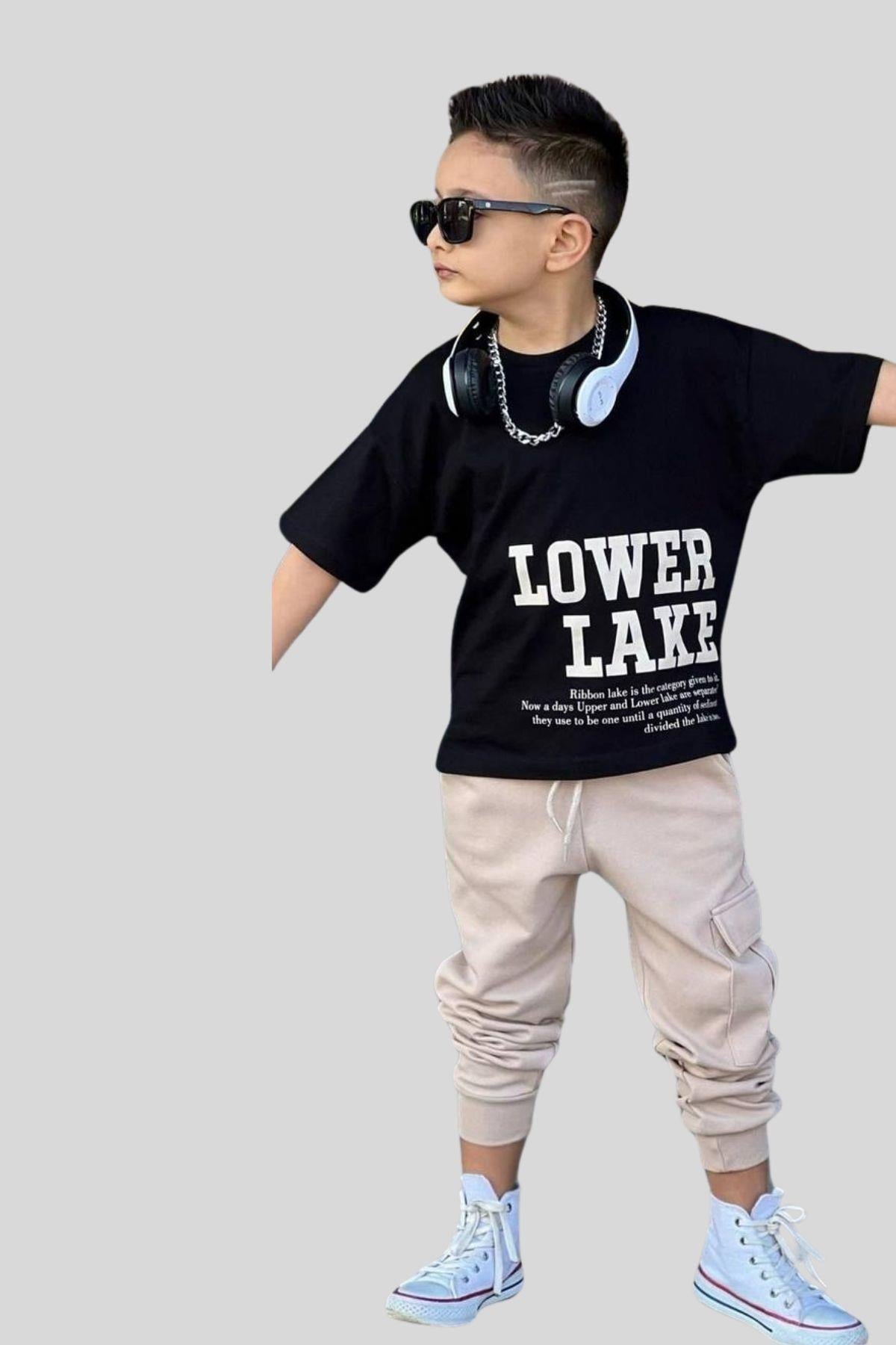 3-12 Yaş Cool Lower Kısa Kollu Erkek Çocuk Takım