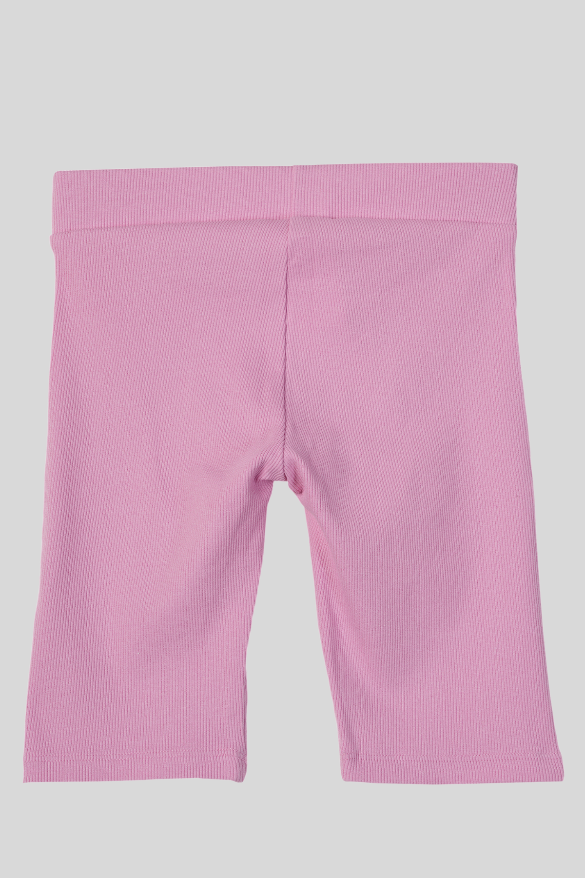 4-14 Yaş Benetton Baskı Detay Kız Çocuk Kısa Tayt Pembe