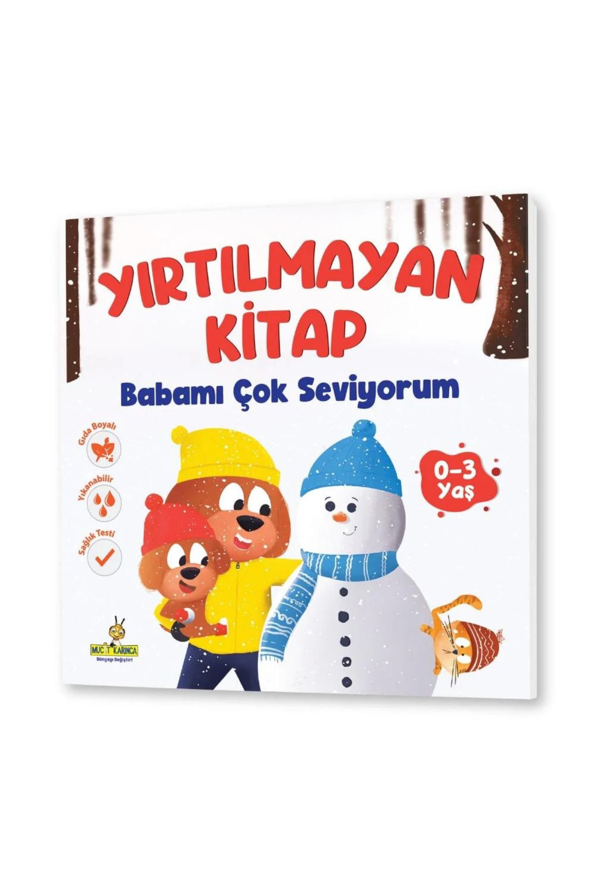 Yırtılmayan Kitap Serisi (Çiğnenebilir, Yıkanabilir, Yırtılmaz, Gıda Boyalı) – Ceviz