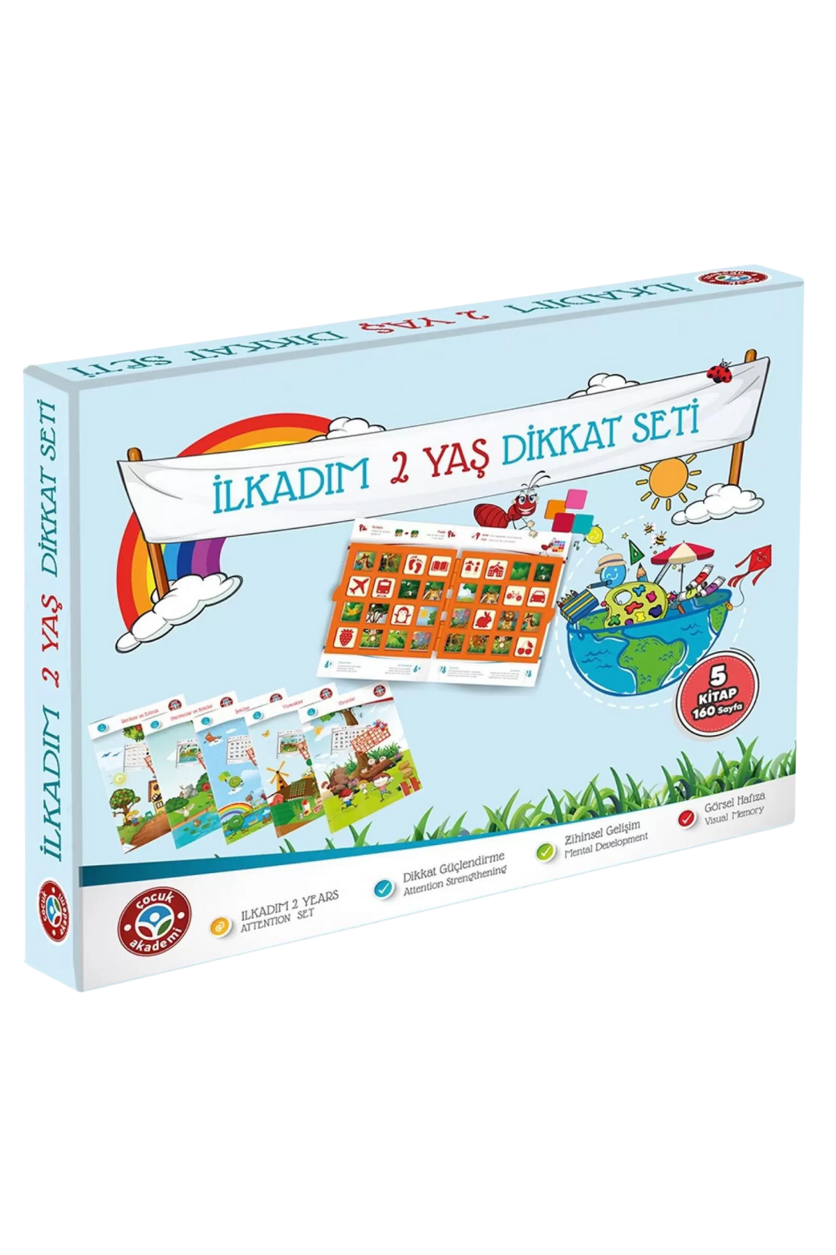 İlk Adım 2 Yaş Dikkat Seti Çocuk Akademi