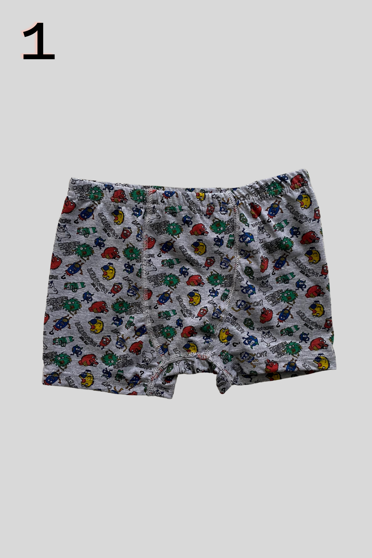 Desenli Erkek Çocuk Boxer