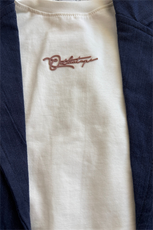 4-8 Yaş Bohem Keten Erkek Çocuk Takım Lacivert