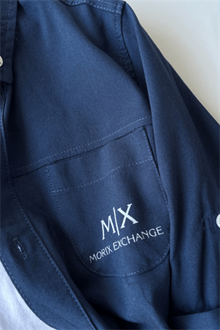 9-13 Yaş Mrx Exchange Katlama Gömlekli Kotlu Erkek Çocuk Takım İndigo
