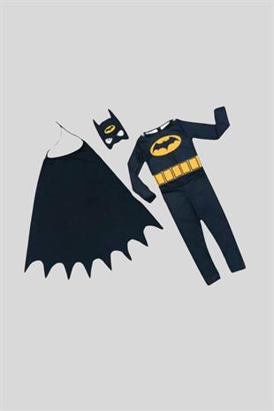 Batman Çocuk Kostüm Siyah