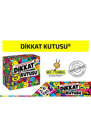 Dikkat Kutusu 3-6 Yaş – Pikto İle Zekamı Geliştiriyorum