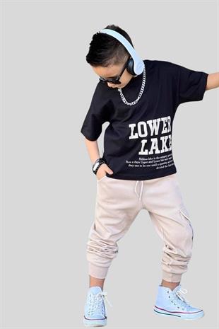 3-12 Yaş Cool Lower Kısa Kollu Erkek Çocuk Takım