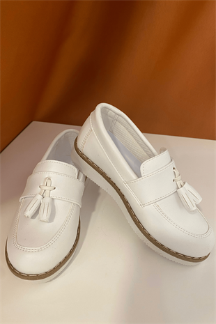 26-35 Numara Püskül Detay Erkek Çocuk Ayakkabı