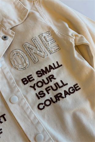 7-14 Yaş Sthone Dokumalı 2li Erkek Çocuk Takım Kahverengi