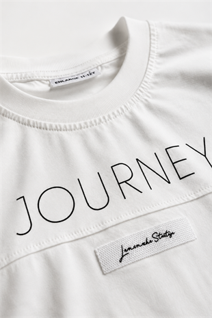 7-14 Yaş Journey Baskılı Kot Kaprili Kolyeli Erkek Çocuk Takım