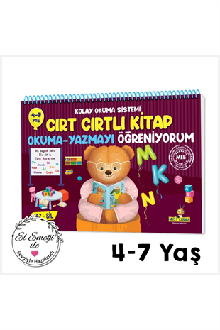 Cırt Cırtlı Kitap Okuma-Yazmayı Öğreniyorum – Kolay Okuma Sistemi