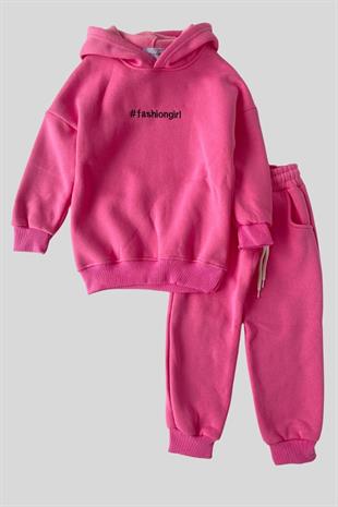 Fashion Girl Kız Çocuk Takım Pembe