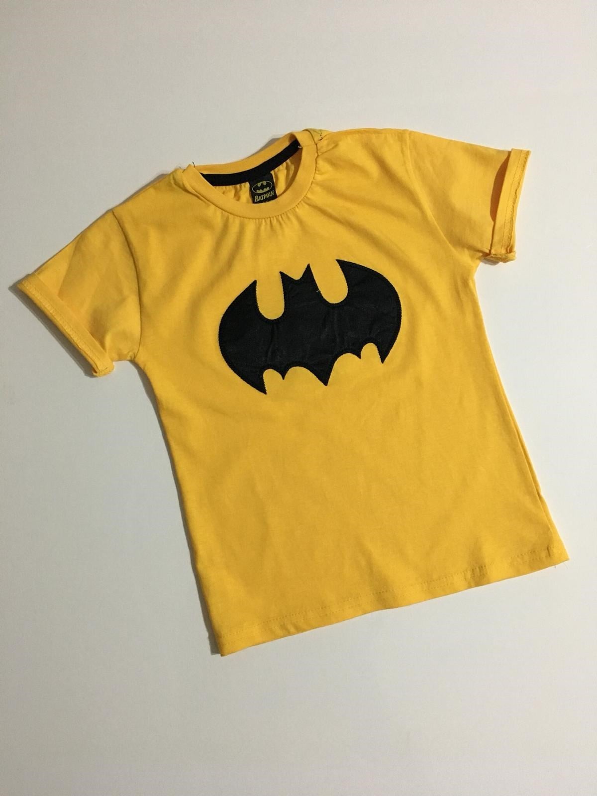 Batman Aplikeli Tek Tshirt