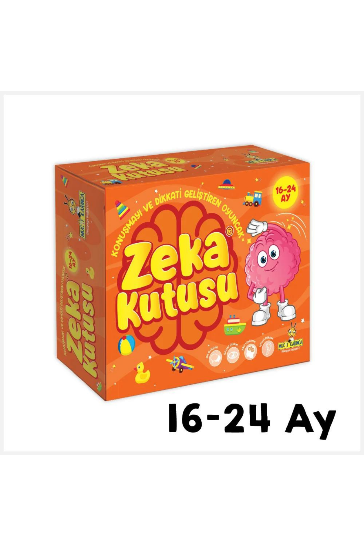 Zeka Kutusu – Konuşmayı ve Dikkati Geliştiren Oyuncak (16-24 Ay)