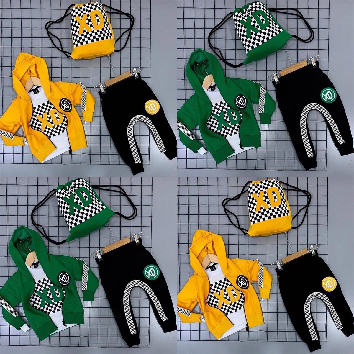 XD Çantalı Ceketli Takım