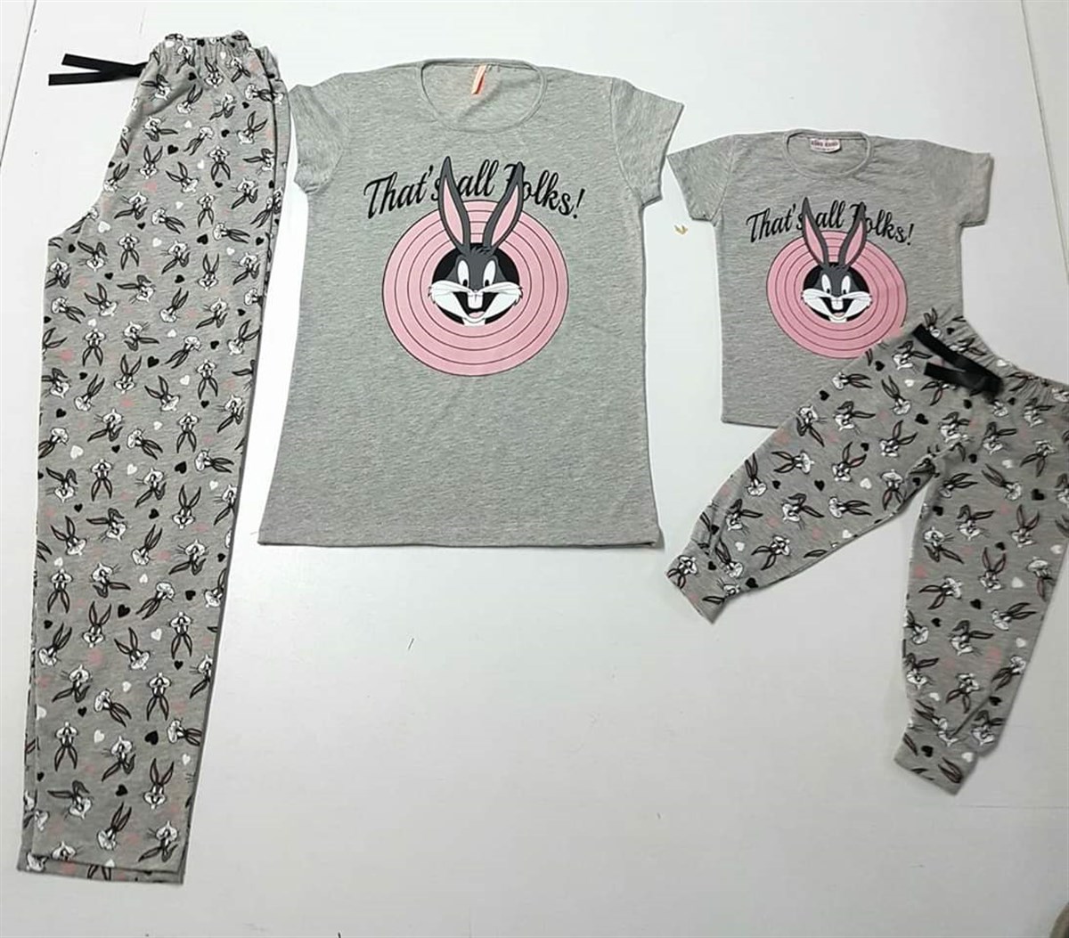 Bugs Bunny Kadın Pijama Takımı | Turuncugardrop.com